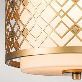 Elstead Lighting Ziggy ZIGGY-1P-S-LG Függőlámpa 2x40 W/E14