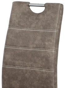 Barna Vintage Szövet Étkezőszék. HC-486 BR3