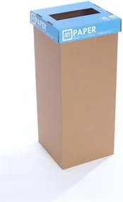 Szelektív hulladékgyűjtő, angol felirat, 50 l, RECOBIN Office, kék (URE017)