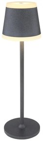 Globo 58433G - LED Dimmelhető asztali lámpa RIDLEY LED/4,6W/3,7V 3000K szürke