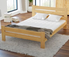 AMI nábytek Fenyőfa ágy Neli 120x200 cm fenyő