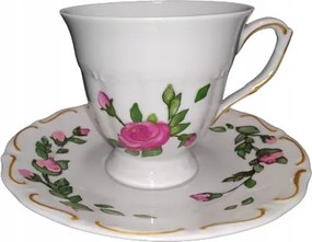 Csésze 250ml Mária Terézia kézzel festett rózsák