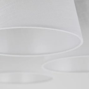 Brilagi - Felületre szerelt LATTE csillár 5xE27/15W/230V fenyő/fehér