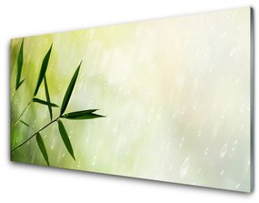 Fali üvegkép eső levelek 100x50 cm