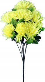 Zsemle 7 Zöld Mesterséges Krizantém 62 cm Váza Kötés