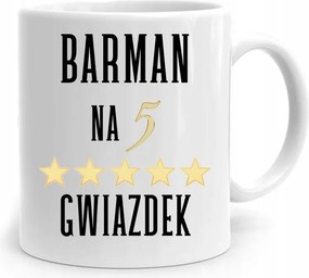 Ajándék Bögre Csaposnak Csapos 5 Csillagos Nyomtatott Fényképpel