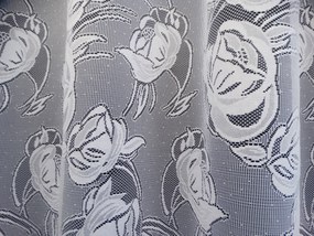 Mg Függöny jacquard 35649 Fehér 300cm Minőség 0,5m