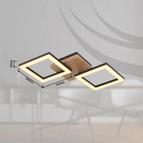 Globo 67280-18 - LED Felületre szerelhető csillár KERRY LED/18W/230V