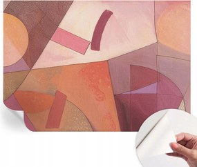 Mosható öntapadós fotótapéta étkezőbe Színes formák 208x146 cm