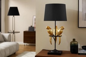 PARROT design asztali lámpa - 75cm - arany