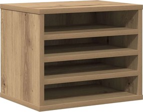 vidaXL Íróasztali rendező Artisan tölgy 36 x 26 x 29,5 cm Faanyag