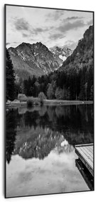 Klarstein Wonderwall Air Art Smart, infravörös hősugárzó, 60 x 120 cm, 700  W, fekete-fehér tenger