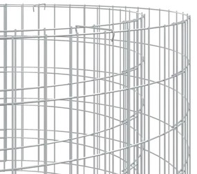 horganyzott vas gabion tűzrakó Ø 100 cm