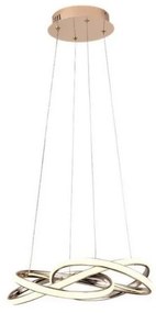 LED állítható fényerőjű lámpa kábelre LED/65W/230V 3000-6500K arany + DO