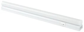 LED lámpatest , T5 , 4W , 31 cm , kapcsolóval , hideg fehér , Optonica