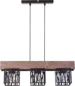 Sigma lighting loft függeszték dali barna fekete sig31482