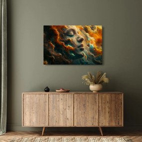 Kép - Arc az űrben (90x60 cm)