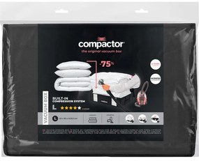 XXL Black Edition 3D fekete ágy alatti ruhatároló doboz, 145 l - Compactor