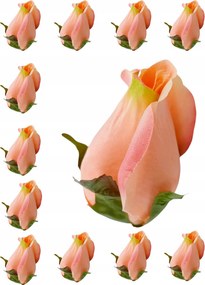 Rózsa Dekoráció Termék Fej Virágok Nád Rózsaszín 12 db-OS Csomag