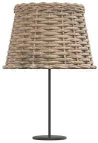 barna fonott lámpaernyő Ø25 x 17 cm