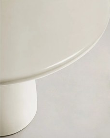 Beton kerek kerti dohányzóasztal ø 85 cm Albanella – Kave Home