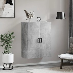 betonszürke fali szekrény 69,5x34x90 cm