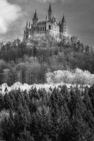 Poszter 30x45cm Hohenzollern kastély 4, Assaf Frank