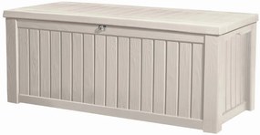 Kerti box Keter Rockwood 570 L krémszínű