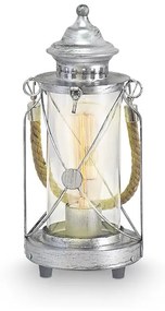 Eglo 49284 - Asztali lámpa BRADFORD 1xE27/60W/230V