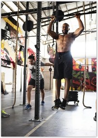 Poszterek A4 Pion Edzőterem Edzés Teljesítmény