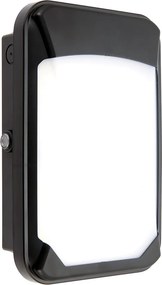 ENDON 77916 LUCCA MINI Modern Kültéri Fali Lámpa Fekete LED IP44