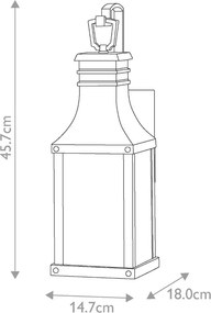 Hinkley Lighting Beacon Hill HK-BEACON-HILL-S-MB Fali lámpa 1x60W/E27 IP44