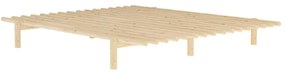 Norovi fenyő franciaágy ágyráccsal 180x200 cm Pace – Karup Design