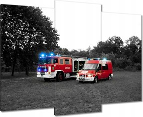 Vászonkép 90x70 Tűzoltóság