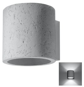 Sollux SL.0486 - Fali lámpa ORBIS 1xG9/40W/230V beton SL.0486
