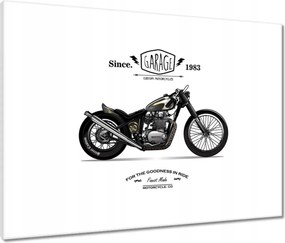 Vászonkép 80x60 Motorkerékpár Antik Vintage