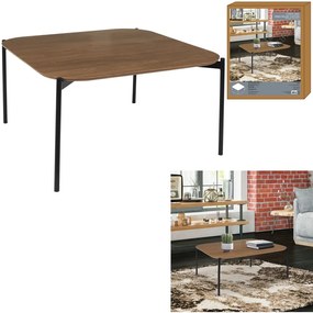 AKCIÓ Dohányzóasztal gesztenye dekor asztallappal MERRO II. osztály