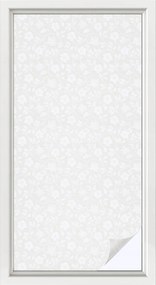 Tejfólia Ablaküveghez Öntapadós Adatvédelem Virágmintás 50x100