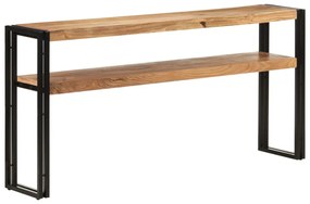 tömör akácfa tálalóasztal 150 x 30 x 75 cm