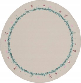 Abrosz pamut asztalterítő Sand Green Gate, 100 cm