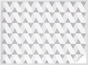 Ablakfólia Szélvédő Adatvédelem Szürke háromszögek 200x146 cm