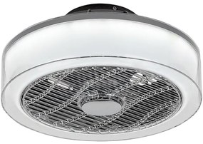 Rabalux - LED dimmelhető mennyezeti lámpa ventilátorral LED/30W/230V + DO