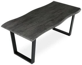 Étkezőasztal 180×90 cm, MDF, Szürke Tölgy. HT-F4218 GREY