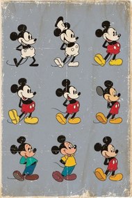 Plakát MICKEY MOUSE - MIKI EGÉR - evolution