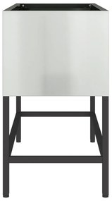 Magas Kerti Ágyás 60x26x45 cm Horganyzott Acél