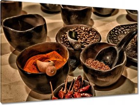 Festmények 120x80 A világ fűszerei