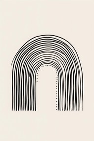 Poszter 40x60cm Az ív szimmetriája