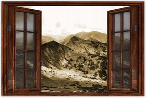 Poszterek 120x80 Tátra Lengyel hegyek Kilátás