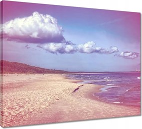 Vászonkép 50x40 Tengerpart a Balti-tengeren