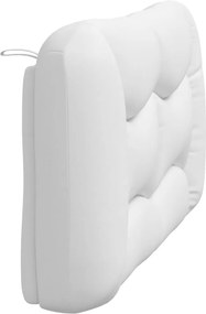 fehér műbőr fejtámla párna Hvar 120 cm